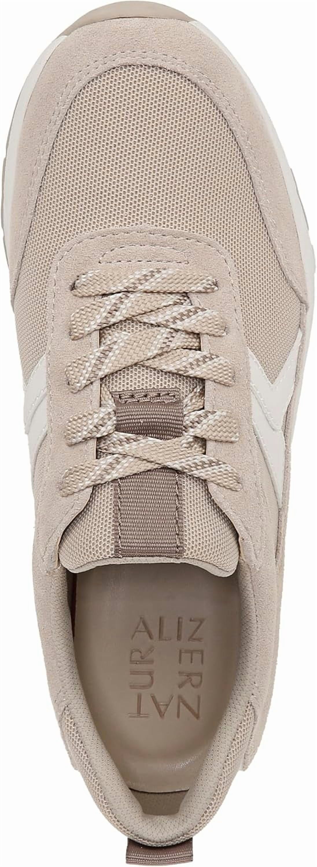 Naturalizer Women's Shay Jogger Lace-up Sneaker Warm White