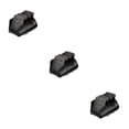 thumbnail image 3 of Advancent Pack de 4 protectores de patines para los dedos de los pies, protectores de patinaje para deportes al aire libre, color negro Type1 NO1, 3 of 6