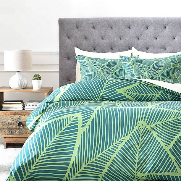 Arcturus Lime Green Duvet Cover By Deny Designs Com Arcturus Lime Green Duvet Cover By Deny, Teal And Lime Green Bedding