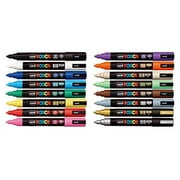 Posca 16-Color Paint Marker Set, PC-5M Medium