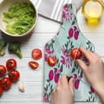 thumbnail image 3 of Floral Cutting Board, Repetitive Nostalgic Pattern with Abstract Flowers and Leaves, Decorative Tempered Glass Cutting and Serving Board, in 3 Sizes, by Ambesonne, 3 of 5