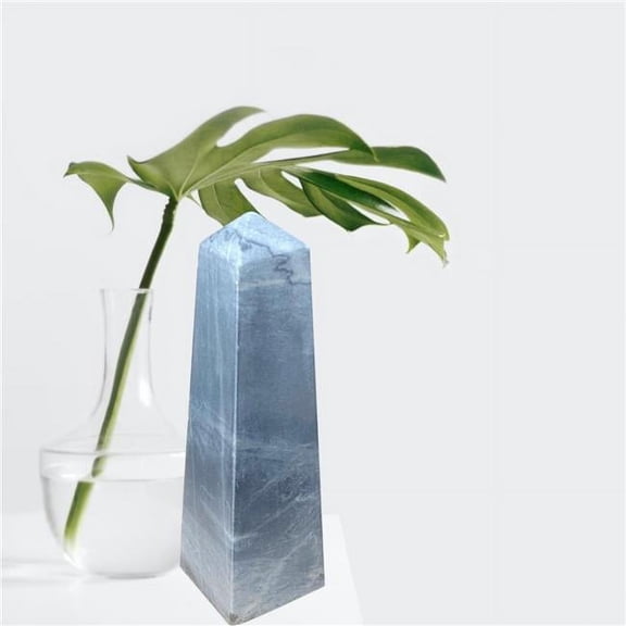 Metrotex Designs 16025 Marble Obelisk Figurine - Black