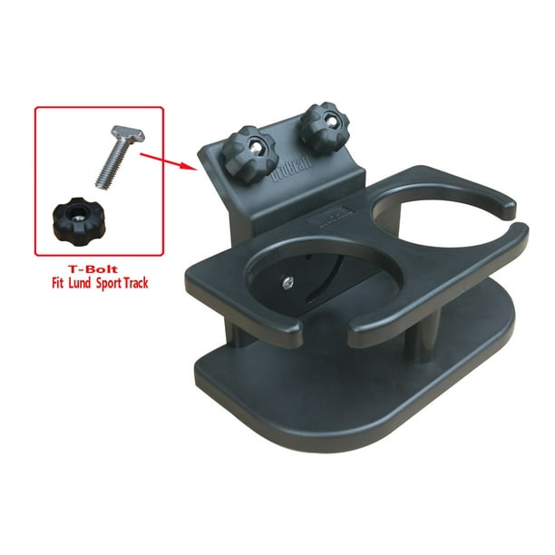 Brocraft Lund boat Drink Holder/Lund Sport TracK 45 Degree Cup Holder