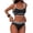 Black, variant on YIFUNIN Women's High Waist Sporty Bikini Set Two Piece Swimsuits for Women Athletic Summer Beach Swimming Pool Workout,Black L