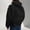 Black, variant on Backpack Hoodie for Men Women Zipper Cardigan Creative Hoodies Lightweight Travel Hooded Sweatshirts with Backpack (Coffee,S)