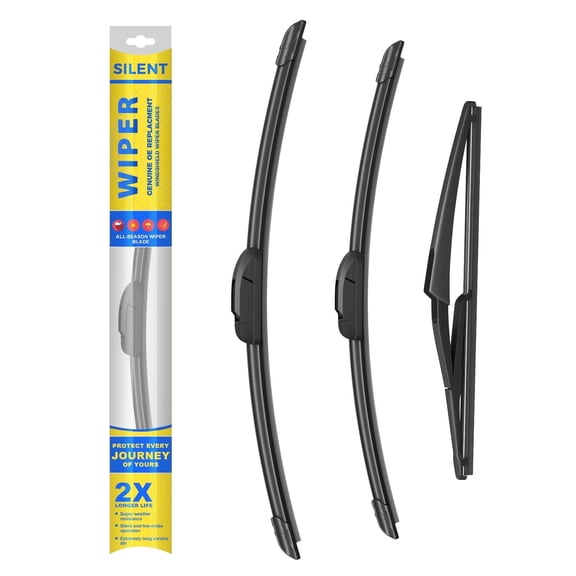 VYAOP Windshield Wipers Replacement for 2014-2023 Nissan Rogue,2013-2021 Pathfinder,2014-2024 Qashqai OEM Quality All Season Wiper Blades 26"17"12" (3 Pack)