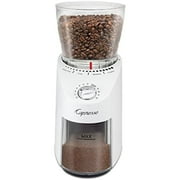 Capresso 57002 Infinity Plus White Conical Coffee Grinder