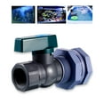 thumbnail image 3 of leaveforme Rain Barrel Valve Long Lasting Simple Installation PVC 3/4 inch Anti-cracking Spigot Kit with Bulkhead Fitting Adapter for Aquariums, 3 of 7