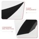 thumbnail image 3 of Houderco 1Par Cuernos De Dragón Para De Auto Exterior Color Negro Resistente Y Duradero, 3 of 8
