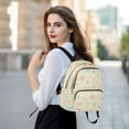 thumbnail image 6 of Stars Pastel Quilted Backpack Fashion Daypack Commuter Bag for Women 8.5 L, 6 of 7