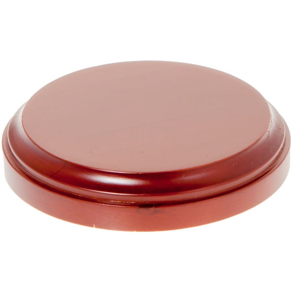 Plymor Fruitwood Round Wood Display Base, 3.5625" W x 3.5625" D x 0.625" H (3.125" Display Diameter)