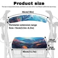 thumbnail image 3 of COEQNE Ocean Dolphin Rollator Seat and Back Rest Covers Medical Rollator Walker Seat Set of 2 Piece Covers Animal Patterns Rollator Seat and Back Rest Covers, 3 of 7