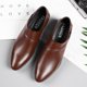 thumbnail image 2 of Zapatos de boda de lujo para hombre, zapatos de negocios elegantes de cuero, zapatos de vestir para hombre, zapatos plateados para hombre, zapatos para hombre (27,5 cm), 2 of 2