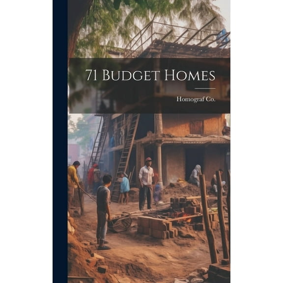 71 Budget Homes, (Hardcover)