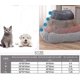 thumbnail image 3 of Bed Xs Size Warm Winter Square Super Soft Sleeping Dog Bed Long Plush Washable Cat Mat Basket Puppy House 1Pcs Rainbow Colors, 3 of 5