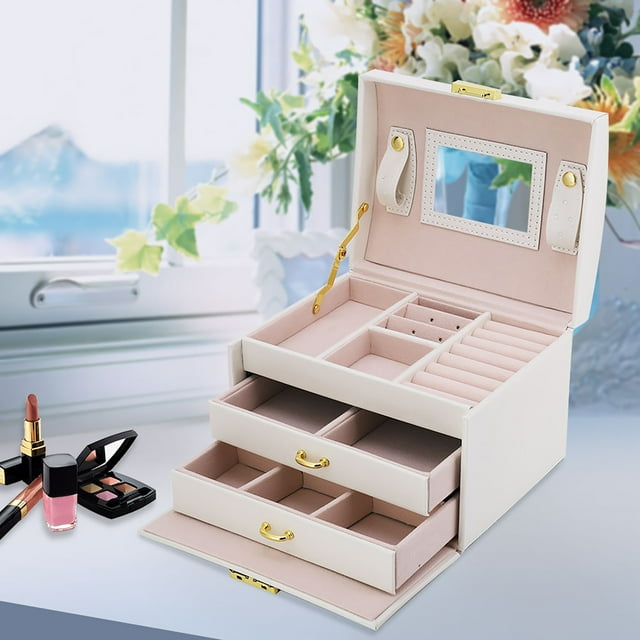 Display Holder Jewelry Display Box, Jewelry Organizer, For Women Travel Accessories Necklace Jewelry
