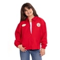 thumbnail image 2 of Wonder Nation Hello Kitty Girls Full Zip Twill Jacket, Sizes 4-16, 2 of 11