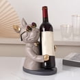thumbnail image 4 of Creative Luxury Wine Rack Living Room Wine Cabinet Decorations Gift (Grey), 4 of 5