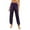 Purple-01, variant on REALiKUN Women's Glitter Sequin Long Pants Bling Party Clubwear Elastic Drawstring Casual Trousers