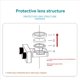 thumbnail image 3 of 50 Lentes Protectoras para Soldadura 18x2 para Lentes de Soldadura WSX Sup, 3 of 5