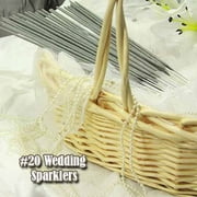 288pc #20 Wedding Sparklers 36 Packs of 8 Sparklers