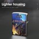 thumbnail image 4 of Un nuevo amanecer-theme Copper Metal Lighter Shell, Premium Replacement Refillable Lighter Case with Durable Metal Construction, Compatible with Zippo and Most Standard Lighter Models, 4 of 6