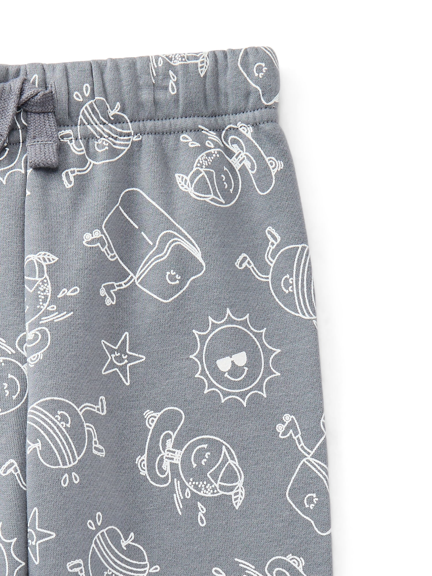 Wonder Nation Toddler Boys Fleece Jogger Pants, Sizes 18M-5T