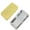 Yellow, variant on Pink Pink Lid Reusable 2-Compartment Stainless Steel Snack Container Stackable Metal Toddler Lunch Box With Silicone Lid