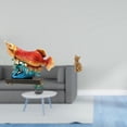 thumbnail image 2 of Estatua de Arowana, figura de animal, estatua de gato, figura decorativa de resina, adorno moderno, ideal para regalar, decorar estantes, escritor, 2 of 8