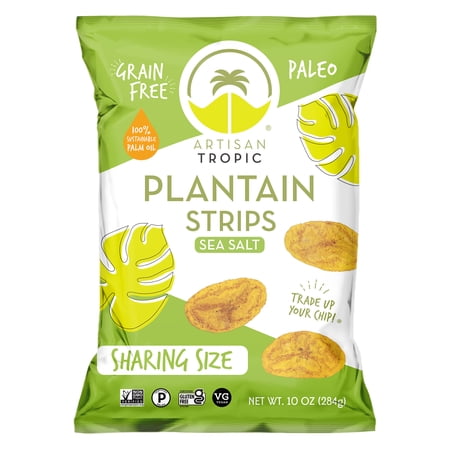 Artisan Tropic Plantain Sea Salt - Sharing Size  10 oz  8 Pack