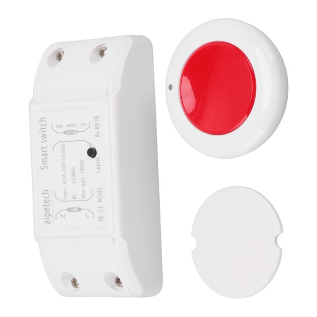 Interruptor WifiInterruptor Wifi De Radiofrecuencia De 3 Vías De Trabajo Ampliamente Utilizado Ahorro De Energía Para Lámpara ANGGREK Otros