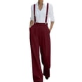 thumbnail image 2 of Endives Jumpsuits For Women Casual Spring Outfits Comfy Dressy Suit Pant Trendy Overalls Jumpers Fashion Clothes 2026 S-5XL Red, 2 of 4