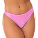 thumbnail image 3 of Calzoncillos brillantes de talle bajo para mujer, calzoncillos para nadar, bragas con cintura elástica de Color sólido, ropa interior, traje de baño, 3 of 5