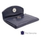 thumbnail image 5 of Cartera Tarjetero Piel Genuina Monedero Broche Imán azul, 5 of 8
