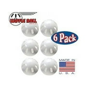 Wiffle Ball 6 Baseballs Official Size - 6 Pack and Wiffle Ball 32 Bats 2 Pack, Gift Set Bundle