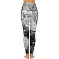 thumbnail image 3 of Marble Texture High Waisted Leggings for Women No See Through Tummy Control Buttery Soft Yoga Pants for Workout Athletic Running, 3 of 6