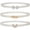 Style 12, variant on Women Bridal Pearl Belt White Beaded Crystal Rhinestone Retro Waist Belt for Wedding Dress