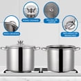 thumbnail image 4 of Juego de Ollas Altas RD Royal Cook Plata de Acero Inoxidable 8 piezas, 4 of 5