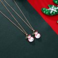 thumbnail image 3 of Collares de Navidad Árbol de Navidad Copo de nieve Reno Campana Colgante Collar Cuello largo, 3 of 4