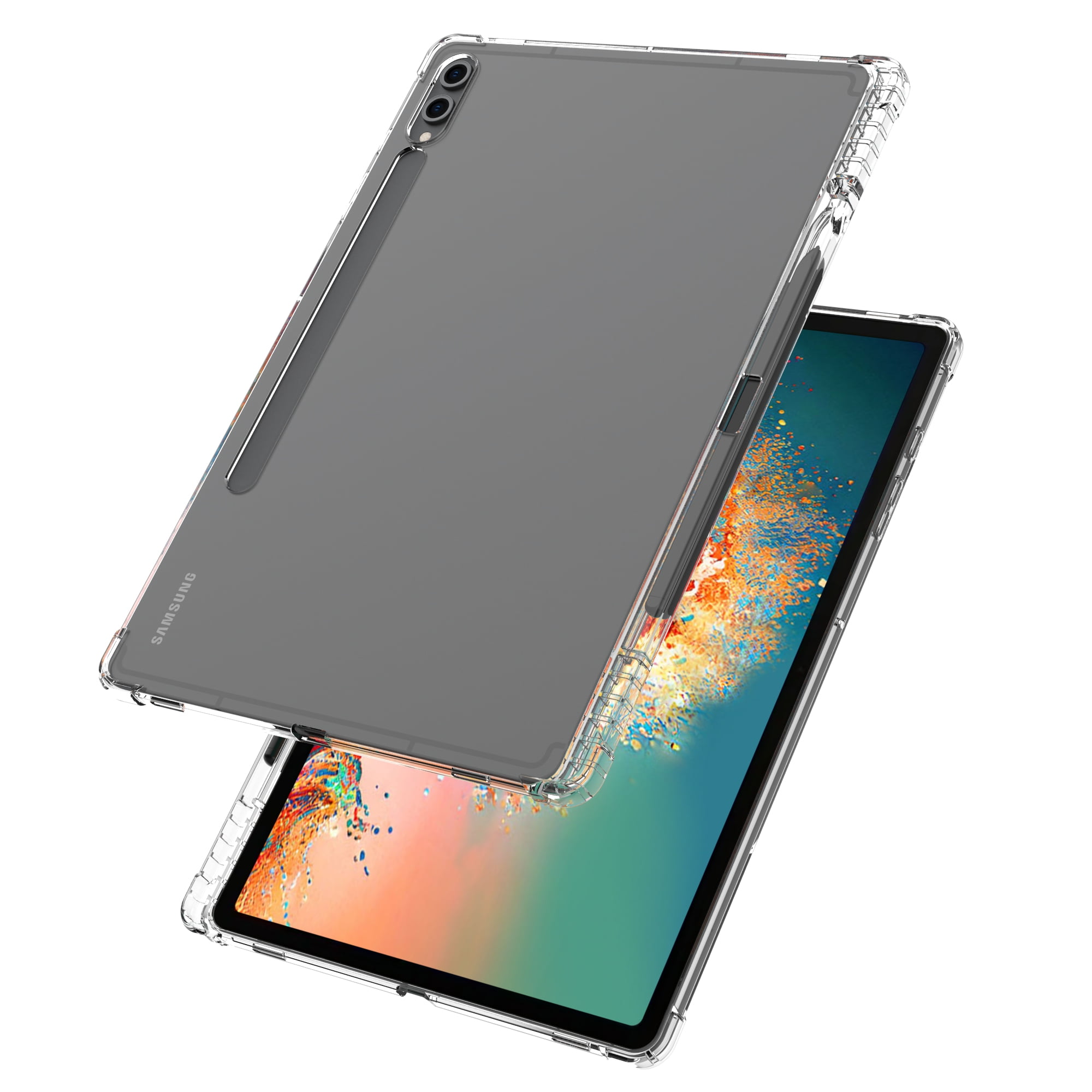 Dteck Clear Case for Samsung Galaxy Tab S9 Plus 12.4 Inch 2023
