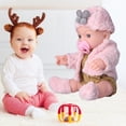 thumbnail image 4 of Muñeca Reborn Realista, Juguete de Cuerpo Suave, Niña Blanca Lavable de 12 Pulgadas, De Cumpeados para Niños, 4 of 7