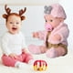 thumbnail image 4 of Muñeca Reborn Realista, Juguete de Cuerpo Suave, Niña Blanca Lavable de 12 Pulgadas, De Cumpeados para Niños, 4 of 7