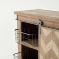 thumbnail image 2 of Winsome House Rustic Multicolored Wood 2-drawer Rustic Console Cabinet, 2 of 4