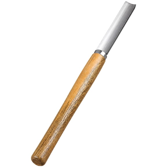 Wood Carving Gouge, Woodturning Chisel, Large Semi-Circular Woodworking Hand Chisel with Hard Alloy Steel Blade and Wood Handle for Lathe Rough Turning