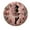 FFclock005, variant on ZXCXRQFa Chickens Wooden House Silent Non Ticking Wooden Clock 10 Inch, Round Wall Clock,Decorative for Living Room, Kitchen, Home,Bathroom, Bedroom, Office or School