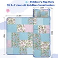 thumbnail image 5 of Pioneer Flower Floral Print Pattern Toddler Nap Mats for Kids Preschool,Sleeping Mat Bag or Kids,Toddler Sleeping Bag,Toddler Nap Mat or Daycare, 5 of 6