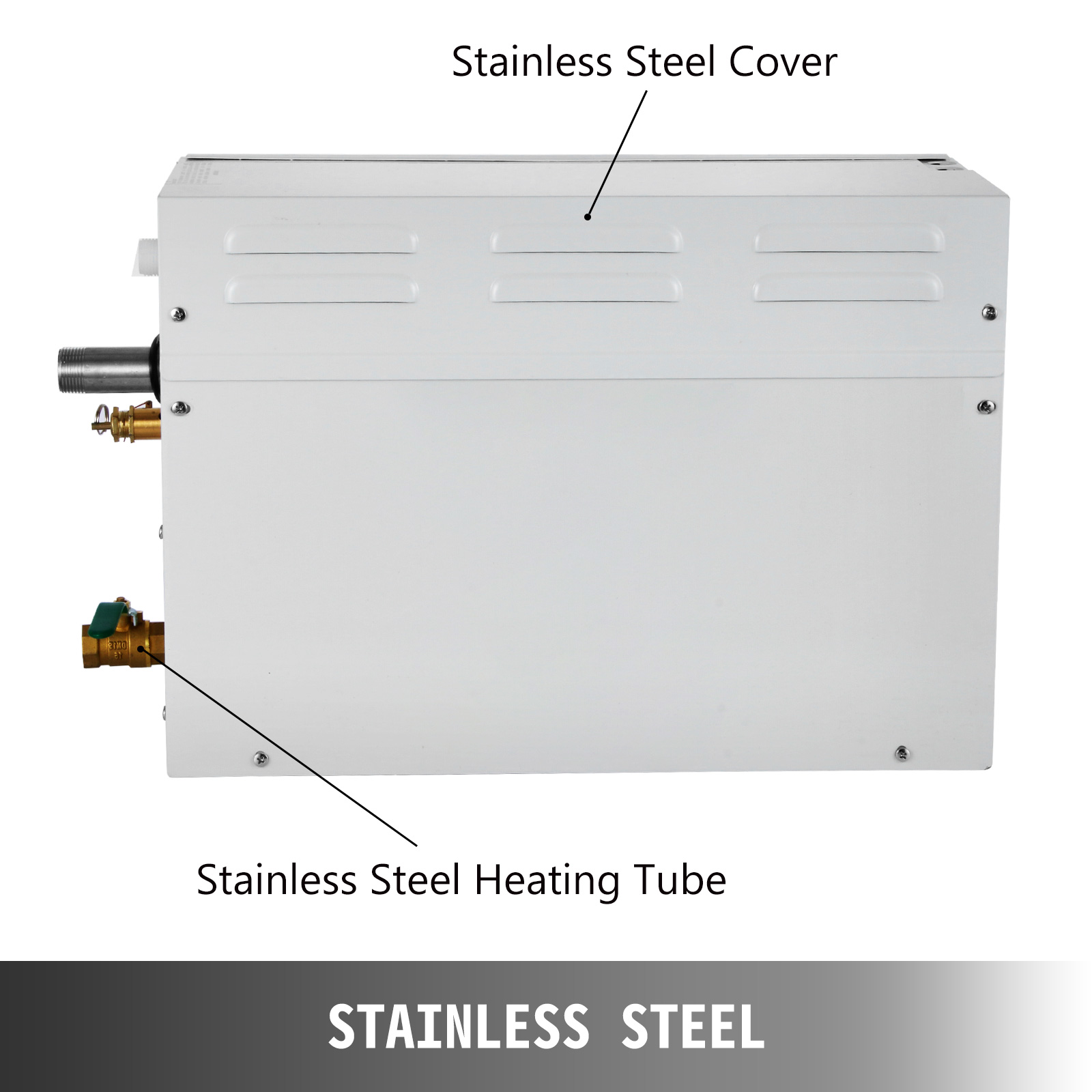 Buy VEVOR Steam Generator 9KW Steam Showers 220V240V Sauna Steam Generator with Programmable