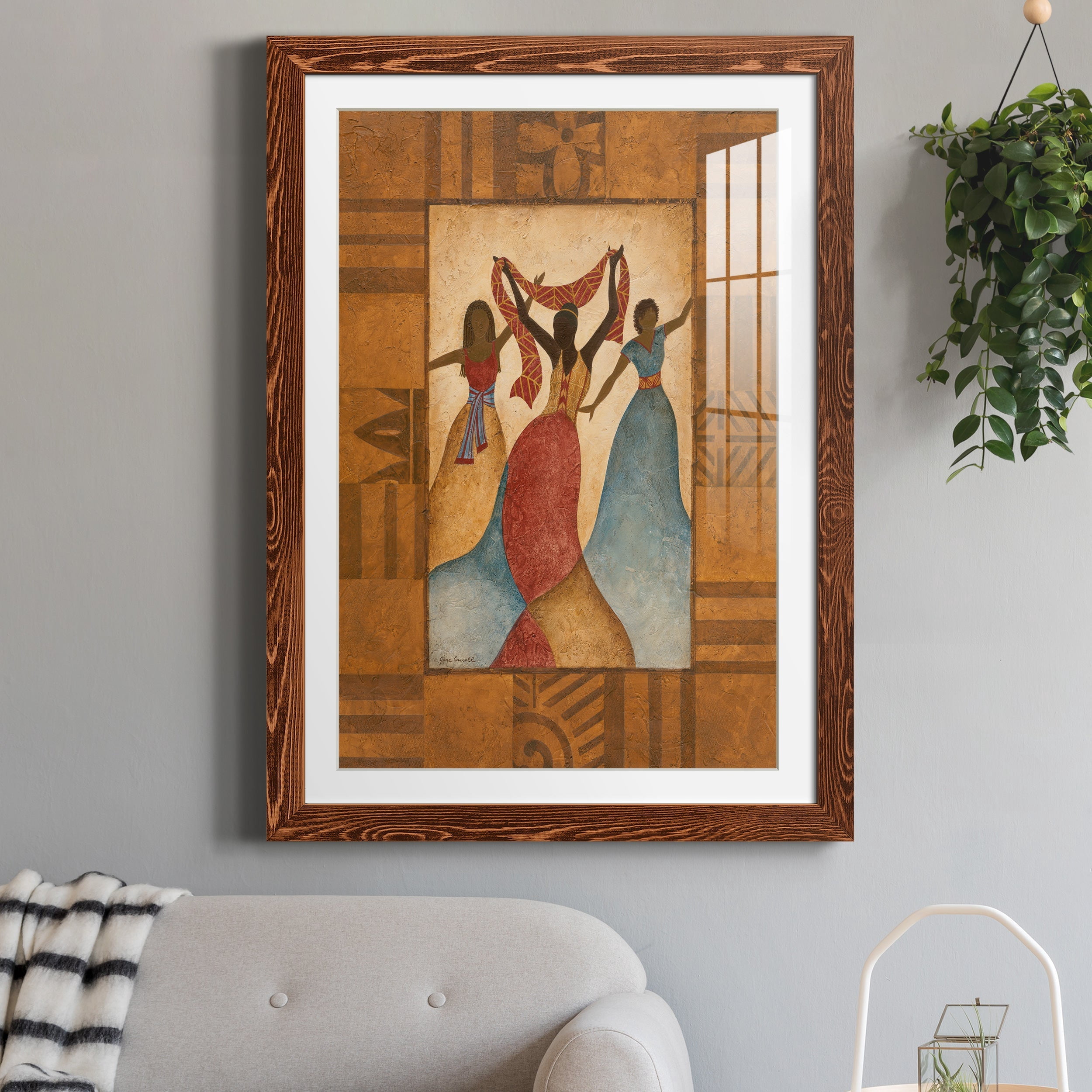 Rhythm - Premium Framed Print - Distressed Barnwood Frame - Ready to Hang