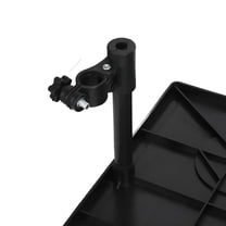 LAMIRO Wheelchair Table,Wheelchair Tray Table with Cup Holder,Removable Wheelchair Lap Tray for Eating Reading Resting,Universal Fit Wheelchair Desk Lap Board,Transport Chair Trays PP