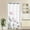 Pink, variant on Stall Shower Curtain Half 36''''W x 72''''L Pink Gray White Grey Flowers Wildflower Daisy Floral Stand up Botanical Simple Mini Small Bathroom Curtains Polyester Fabric 7 Pack Plastic Hooks